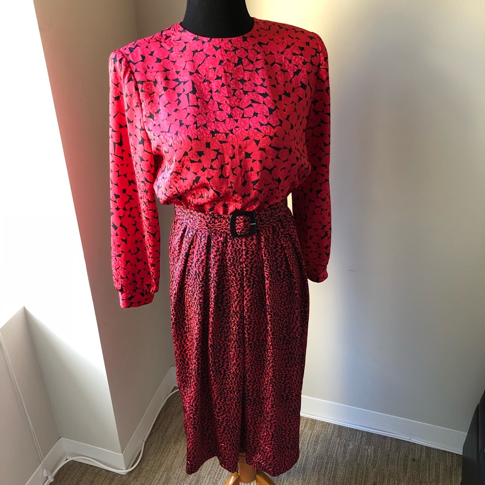 Vintage red dress
